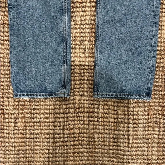 Agolde 90's Pinch Waist Jeans in Navigate Blue - Picture 4 of 5